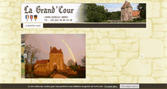 Desktop Screenshot of lagrandcour.fr